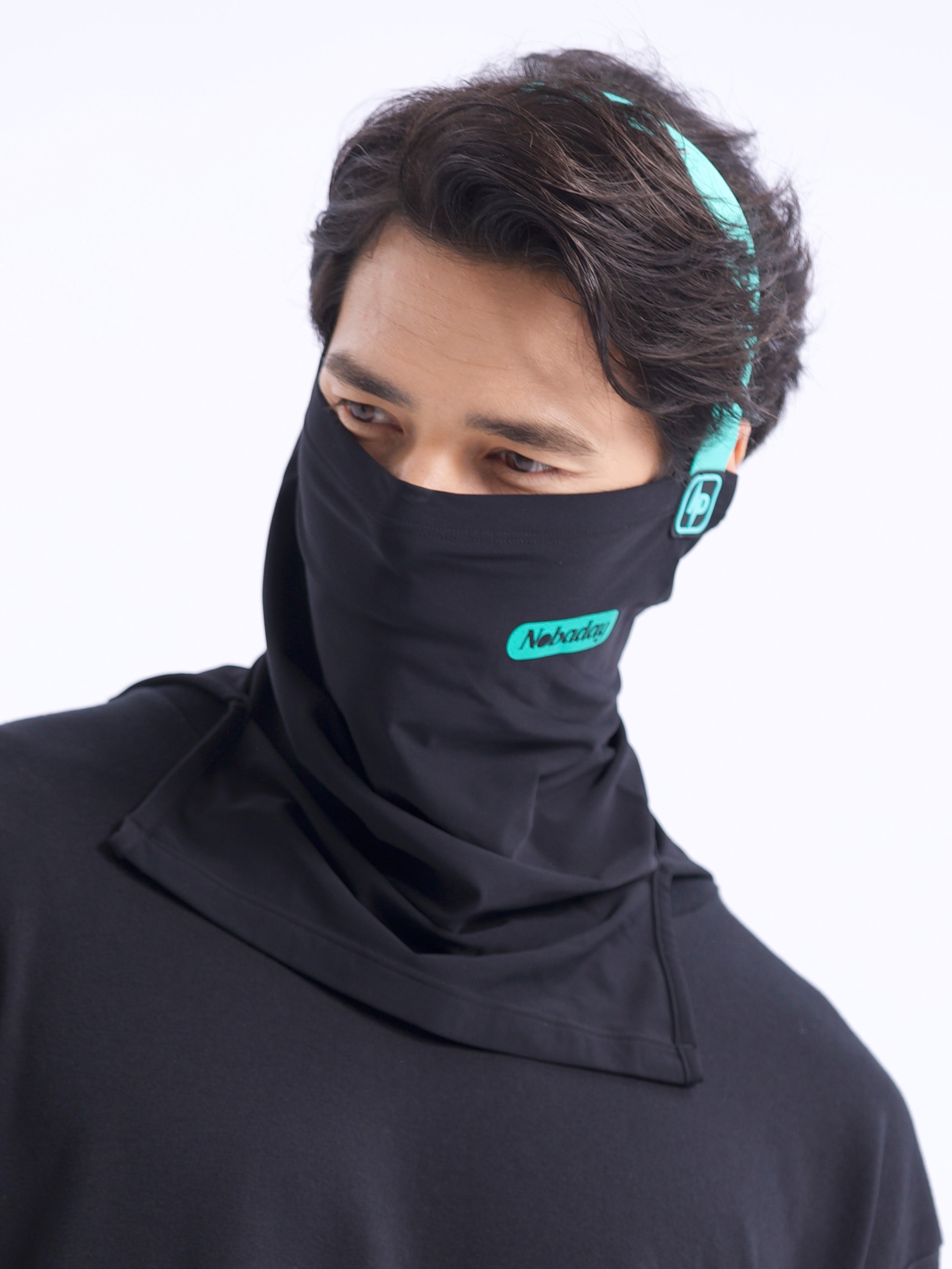 Men's Black Face Mask