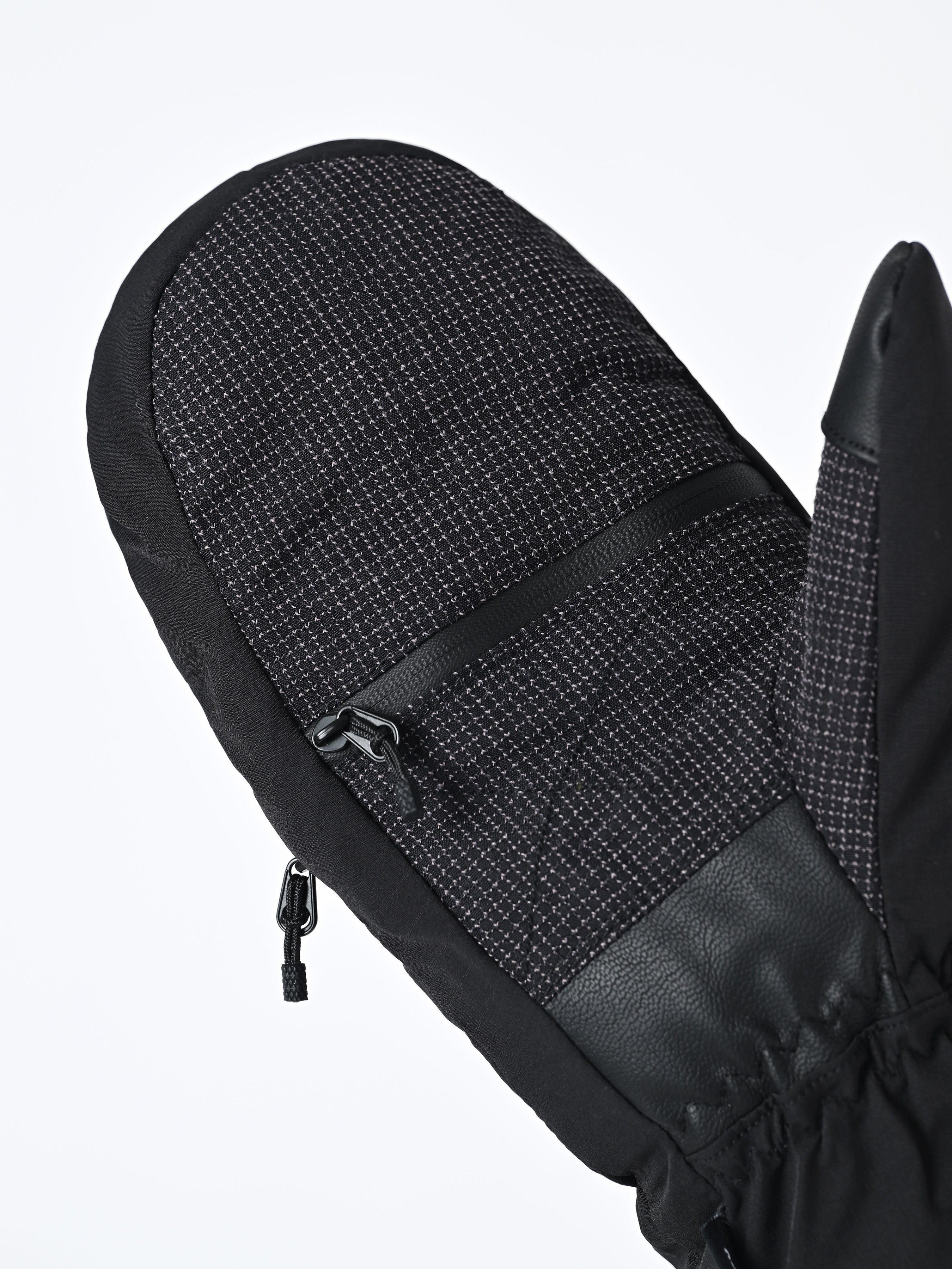 Men's High-Five Mittens White