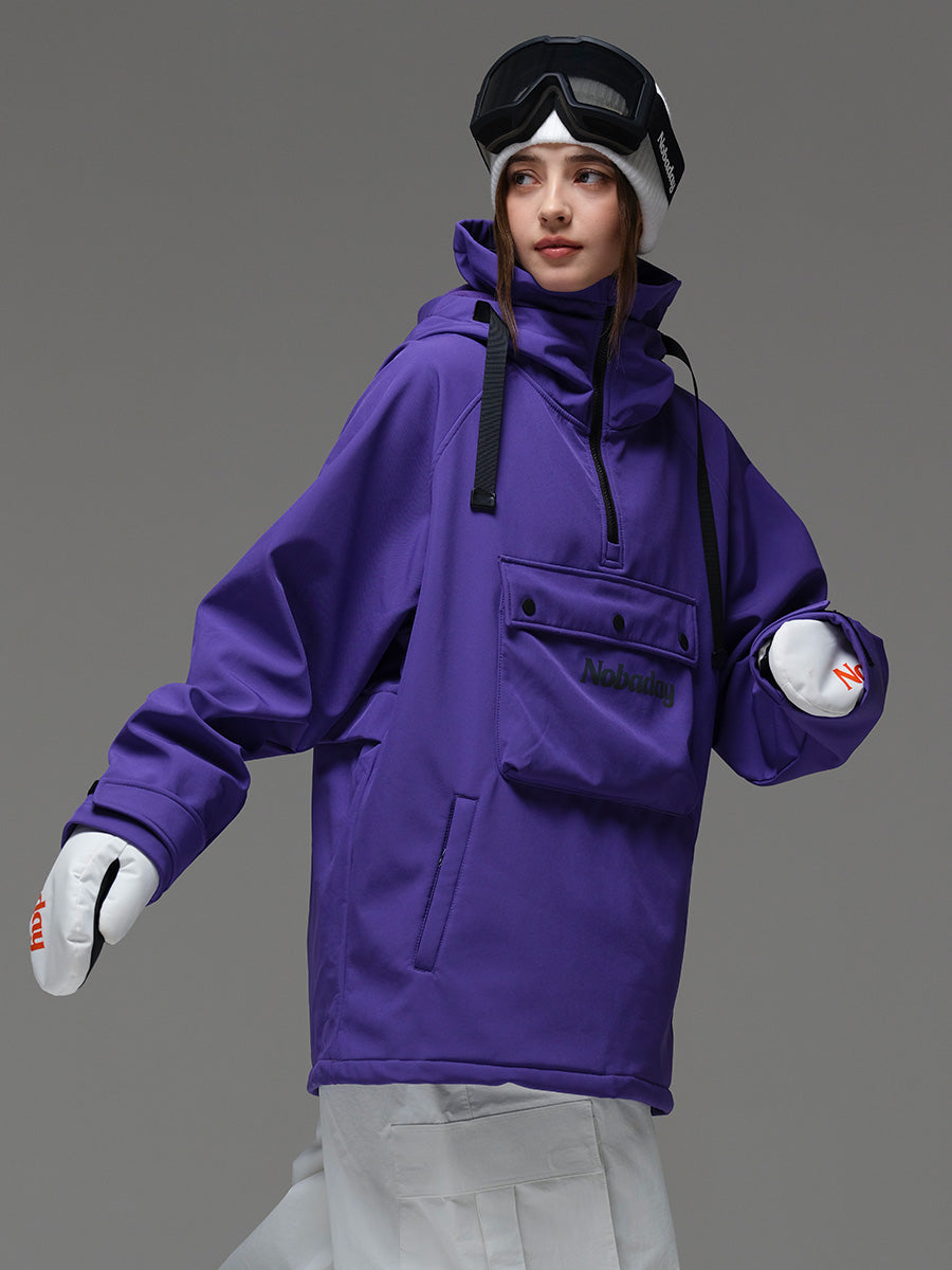 Women's Pure Free Waterproof Fleece Hoodie Purple