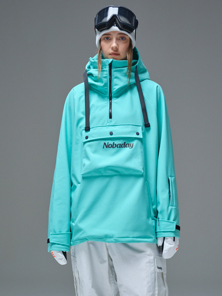 Women's Pure Free Waterproof Fleece Hoodie Blue