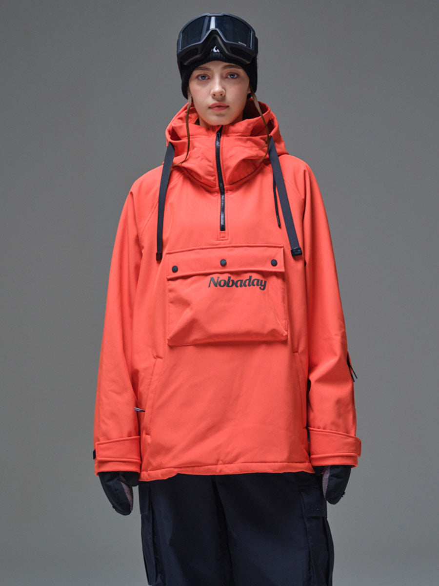 Women's Pure Free Waterproof Fleece Hoodie Red