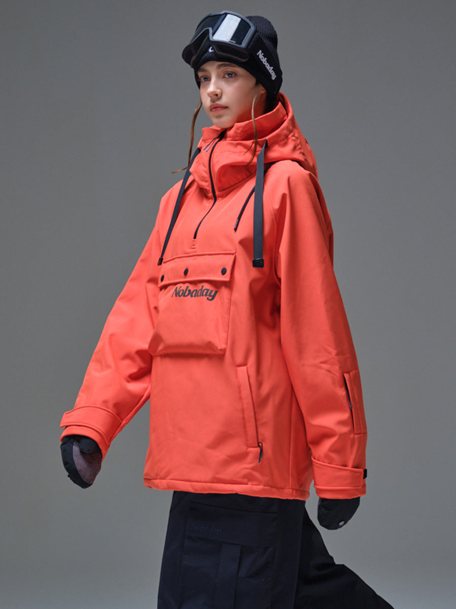 Women's Pure Free Waterproof Fleece Hoodie Red