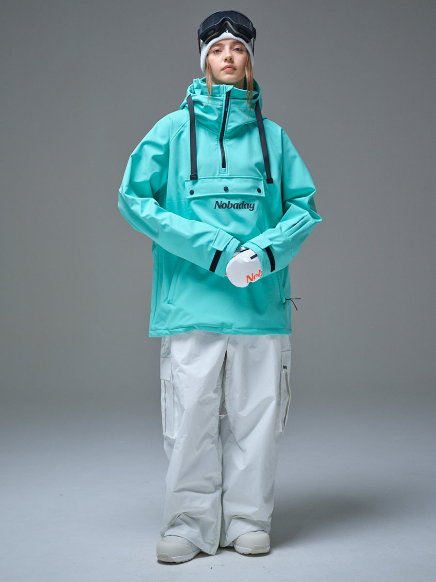 Women's Pure Free Waterproof Fleece Hoodie Green