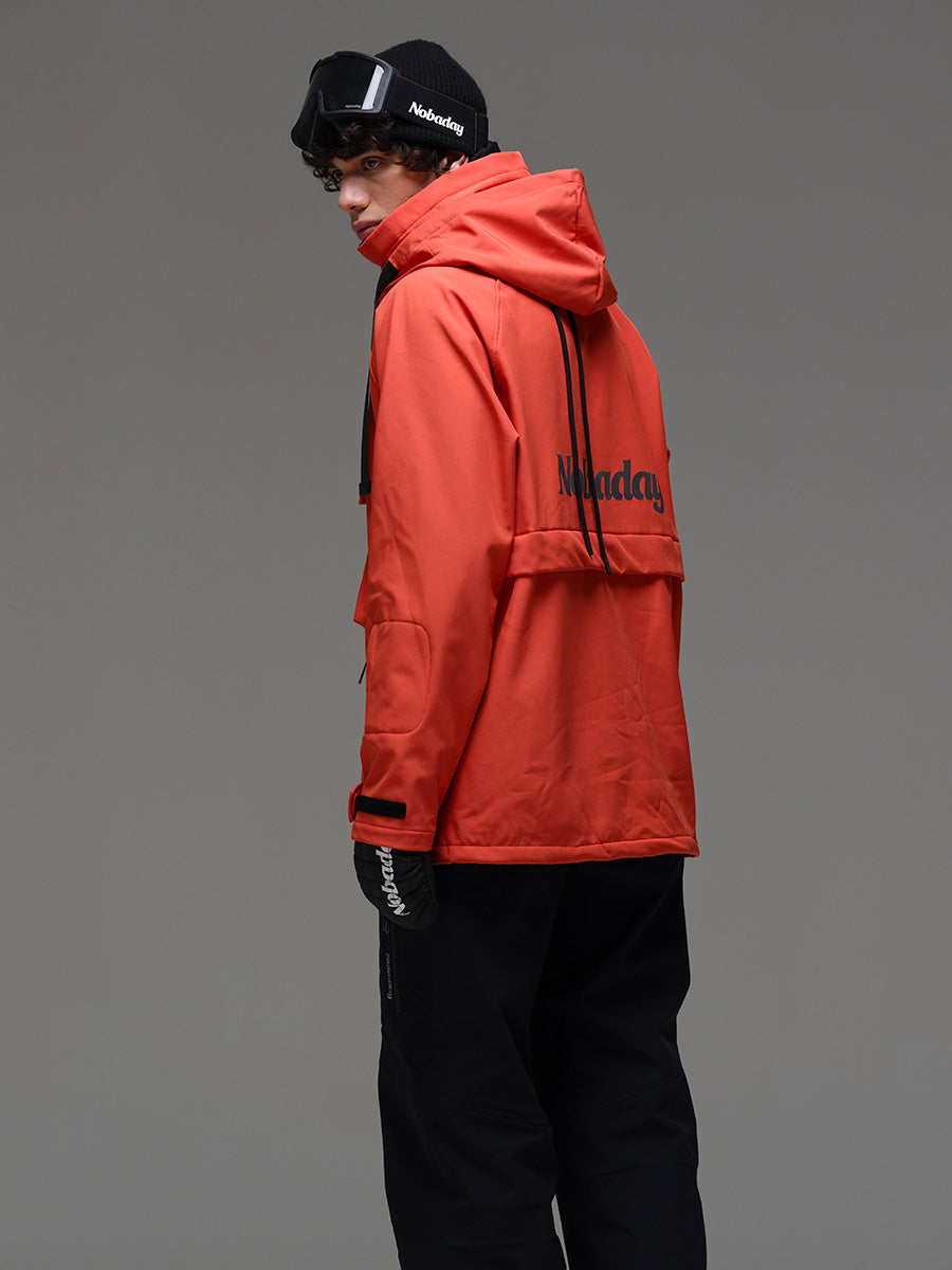 Men's Pure Free Waterproof Fleece Hoodie Deep Blue