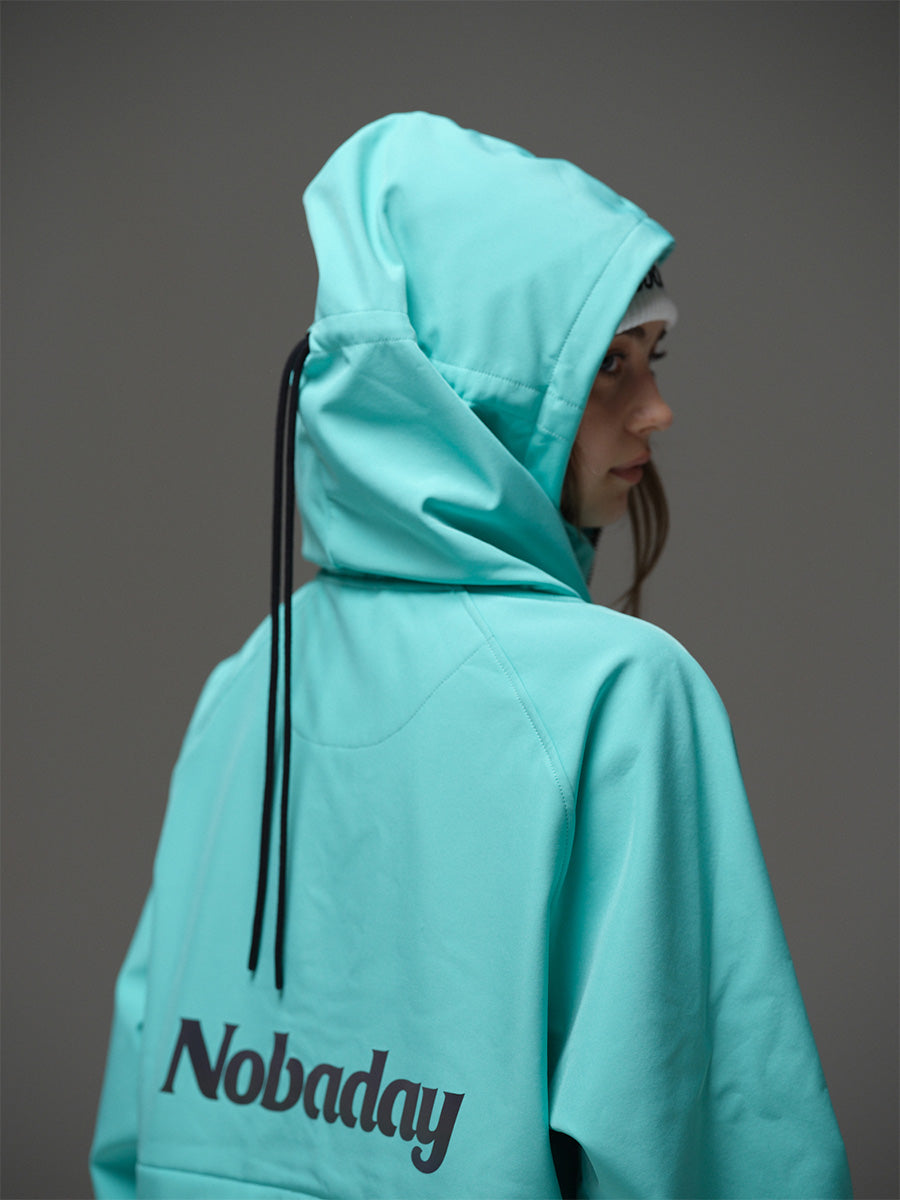 Women's Pure Free Waterproof Fleece Hoodie Green