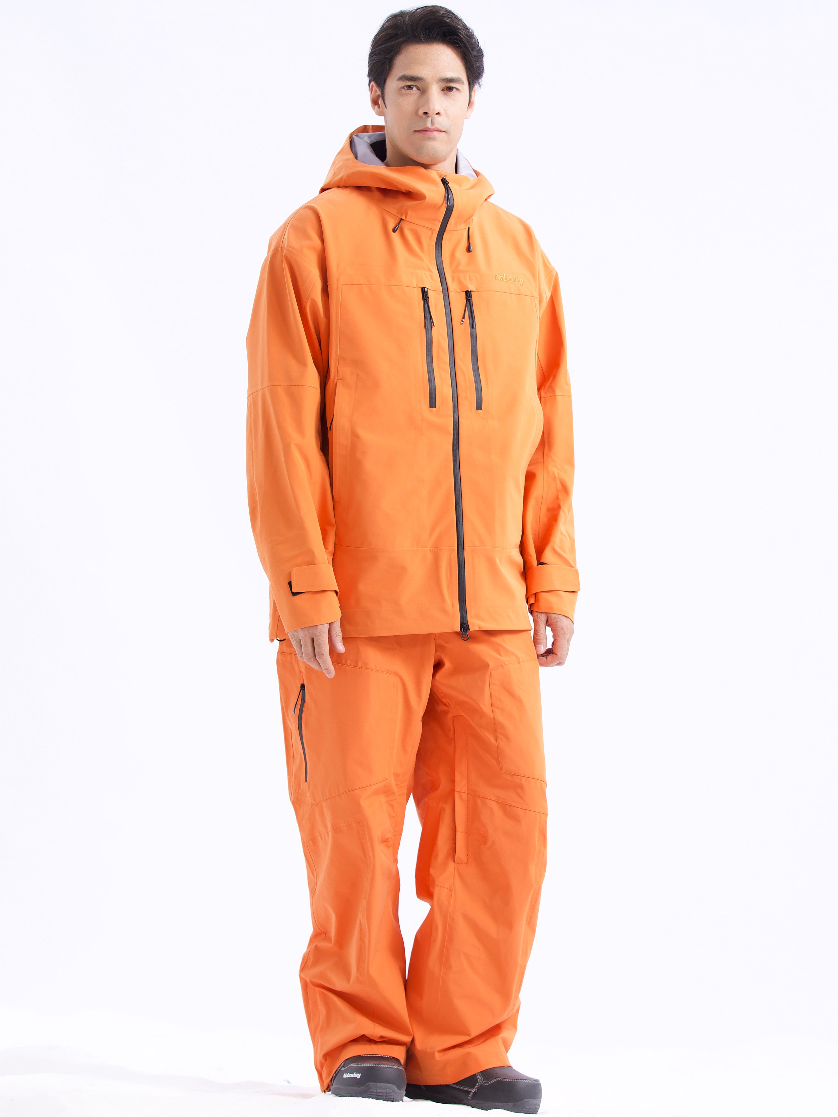 Men's Pure Free Zip-up 3L Snow Jacket