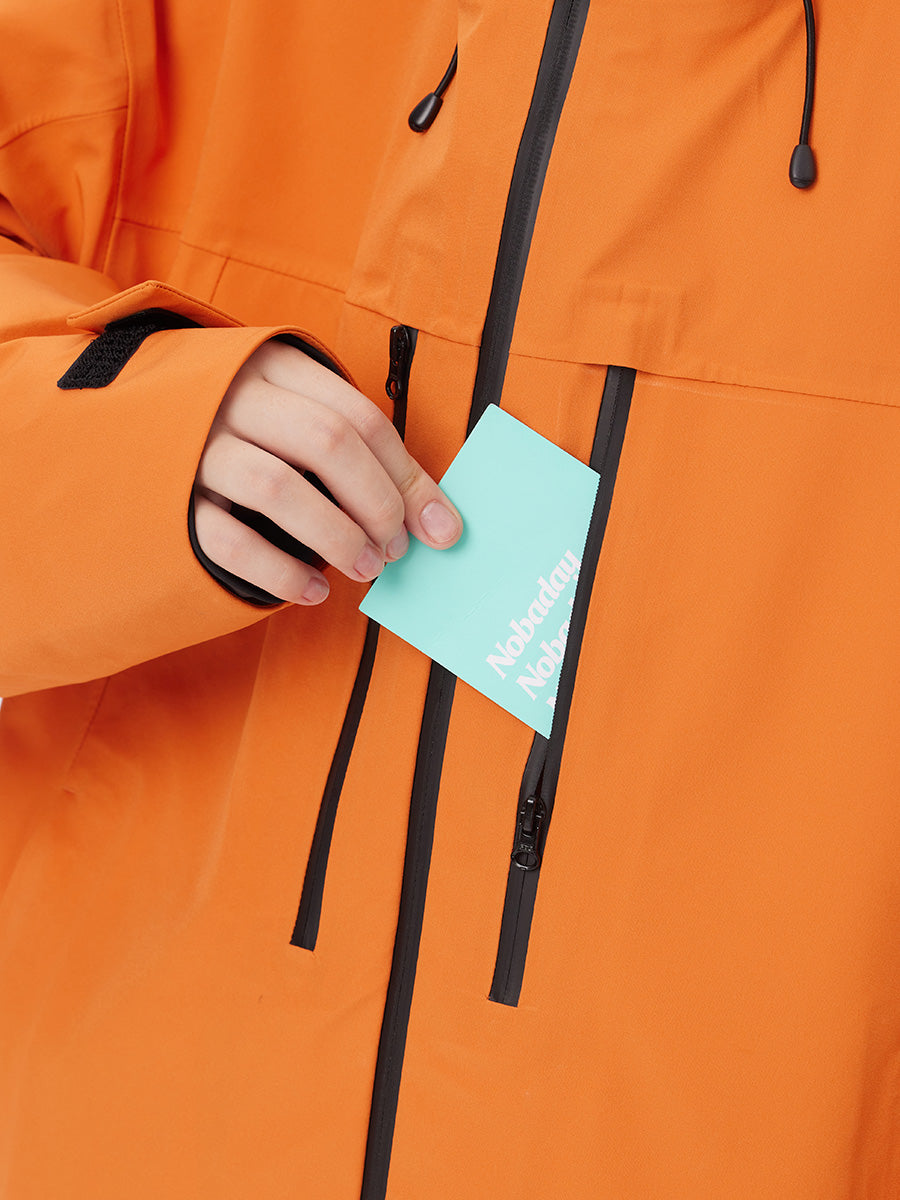 Women's Pure Free Zip-up 3L Snow Jacket