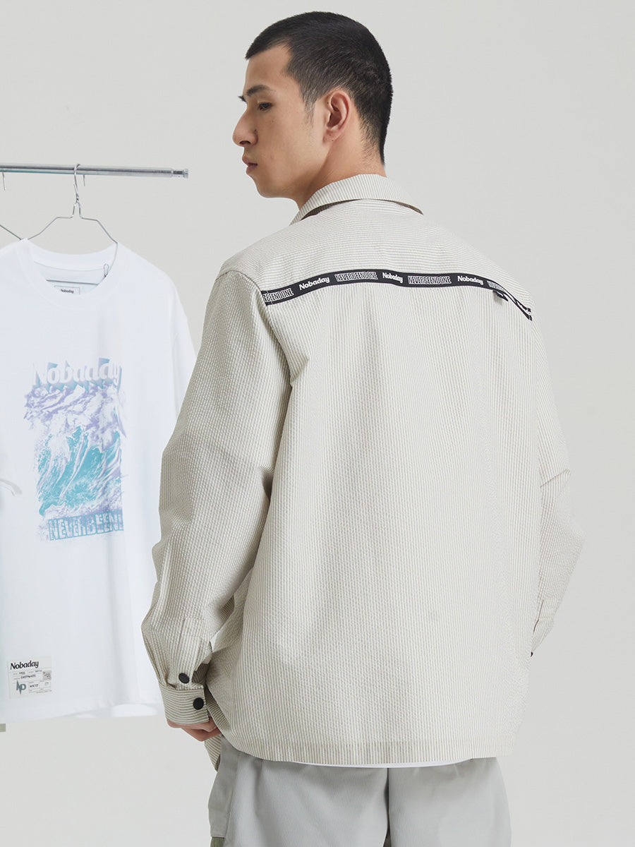 Heavyweight Button-Down Long Sleeve Shirt
