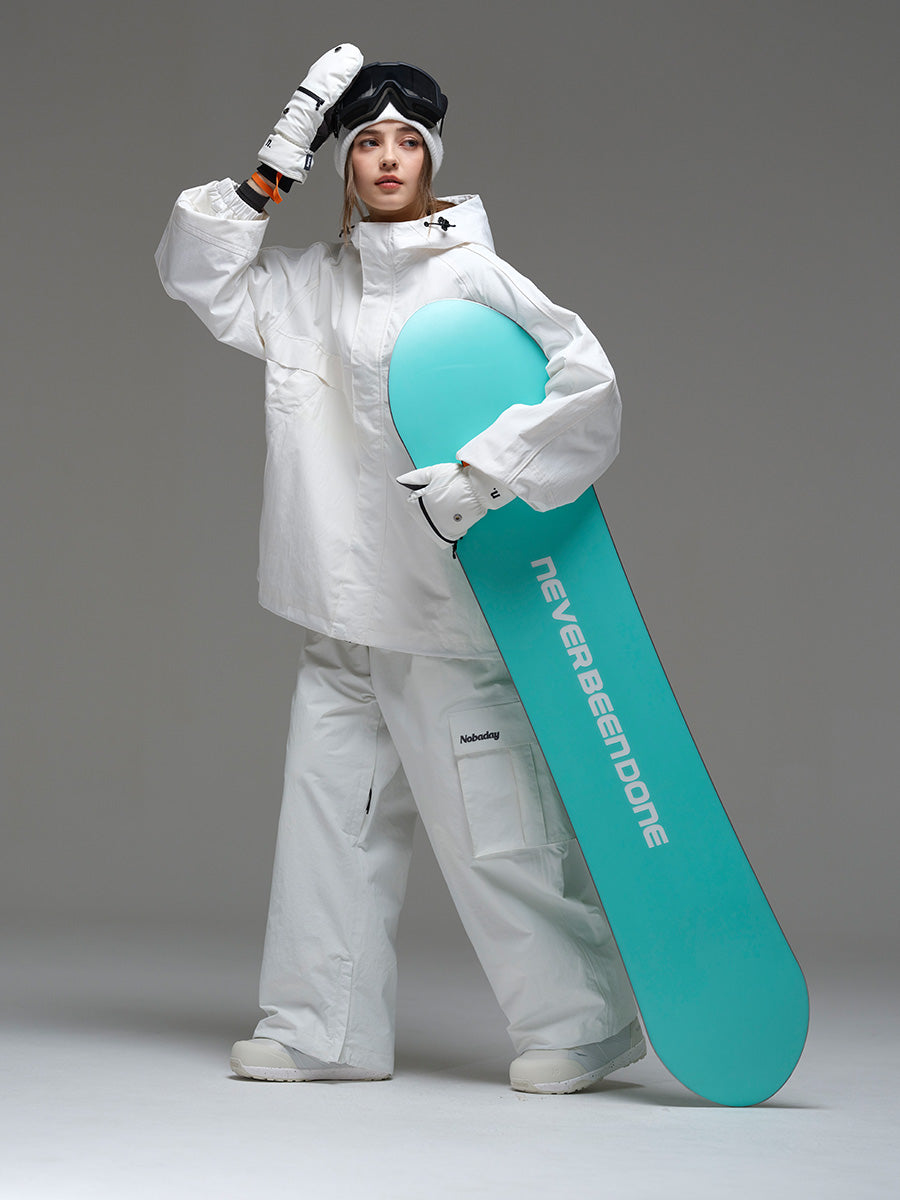 Women’s Pure Free Snow Jacket White