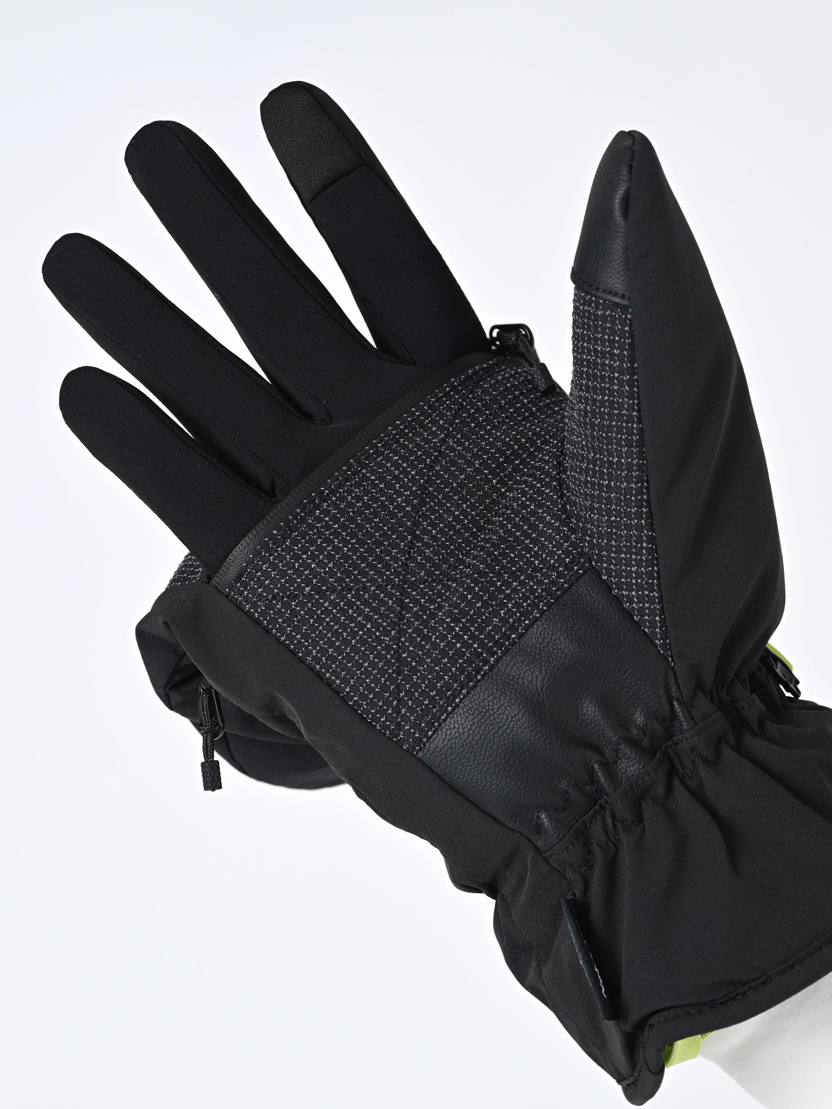 Men's High-Five Mittens White