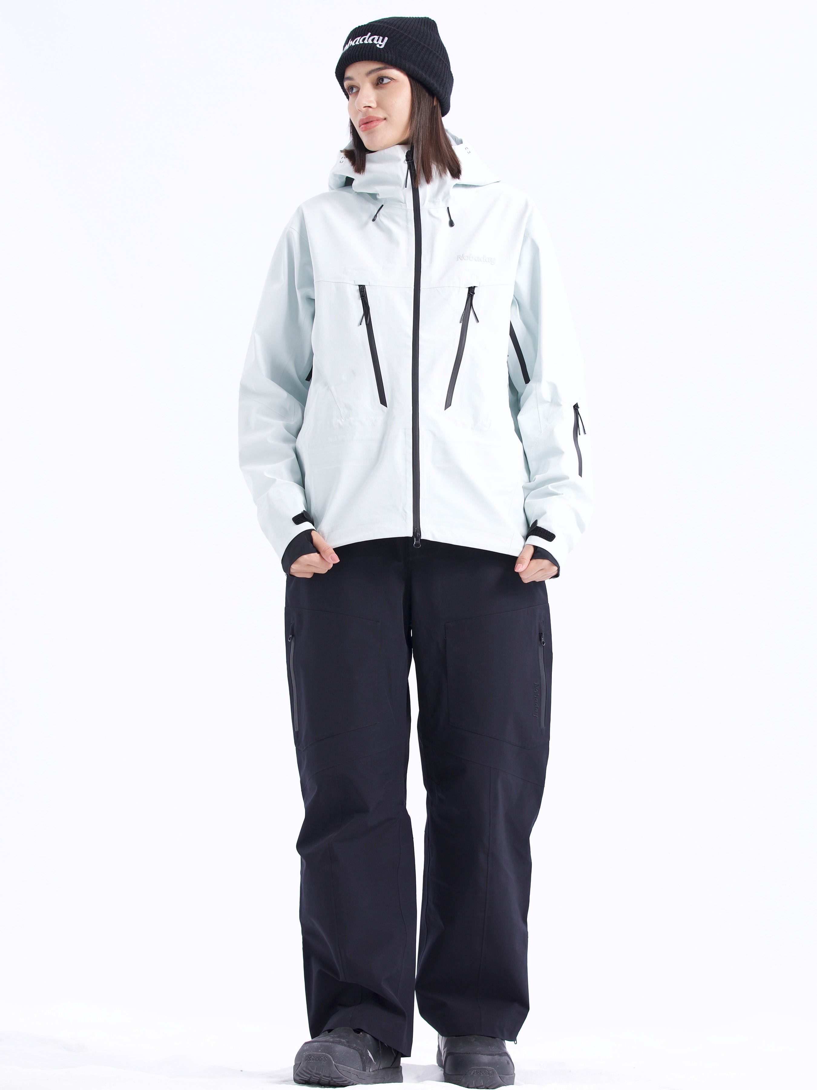 Women's SnowShield Pro 3L Snow Jacket Ice Blue