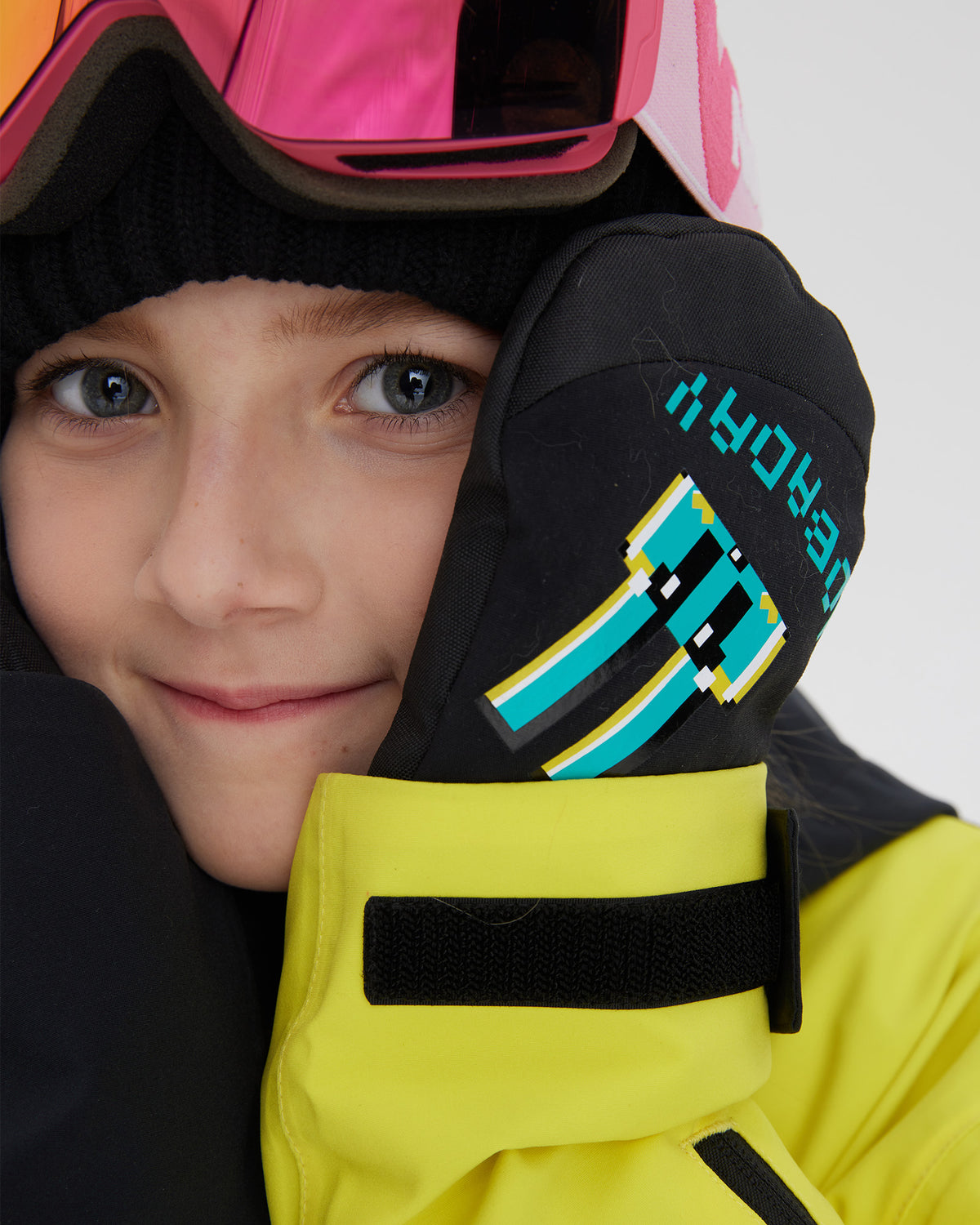 GROM Youth Ski & Snowboard Mittens Black