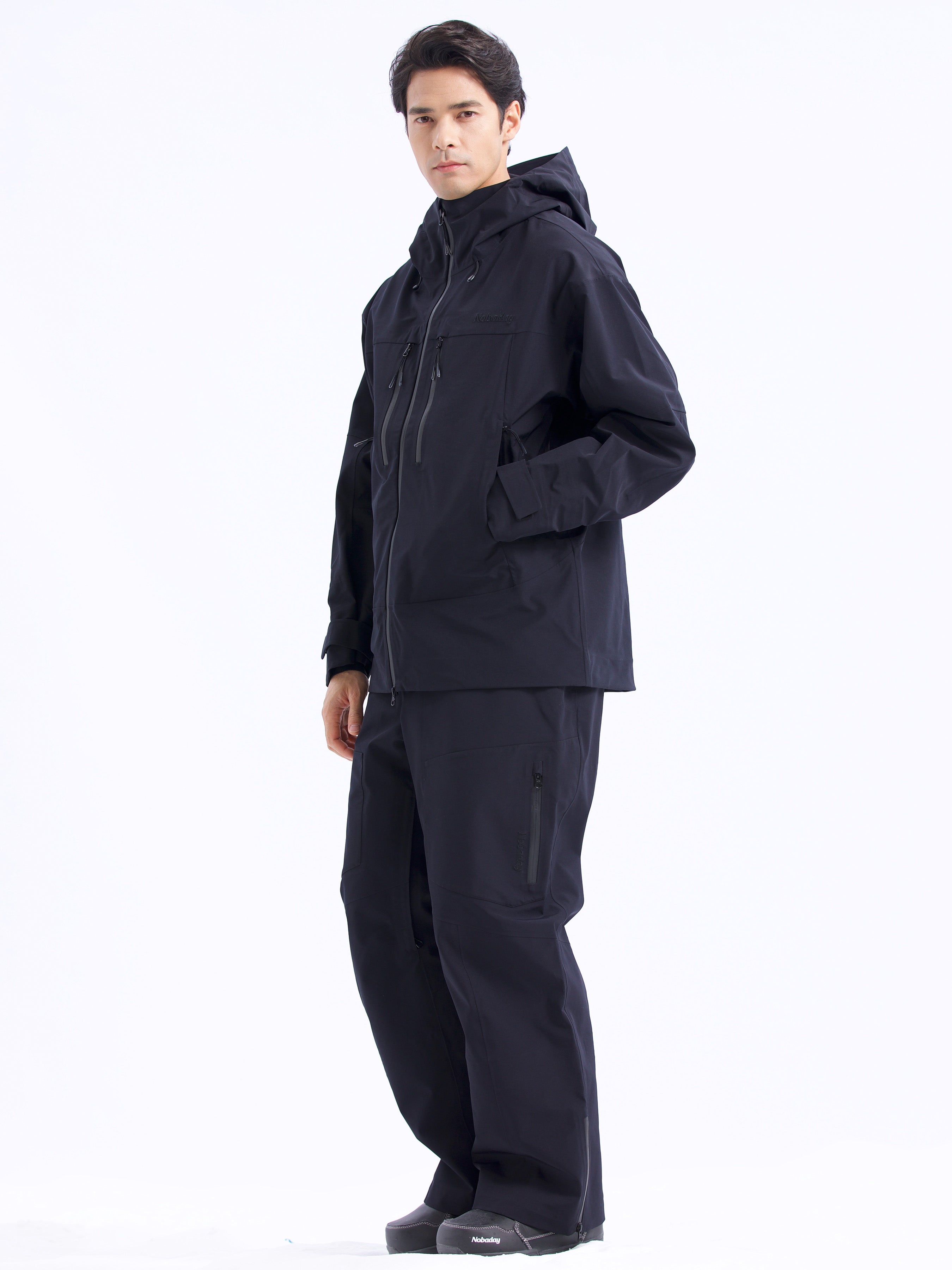 Men's Pure Free Zip-up 3L Snow Jacket