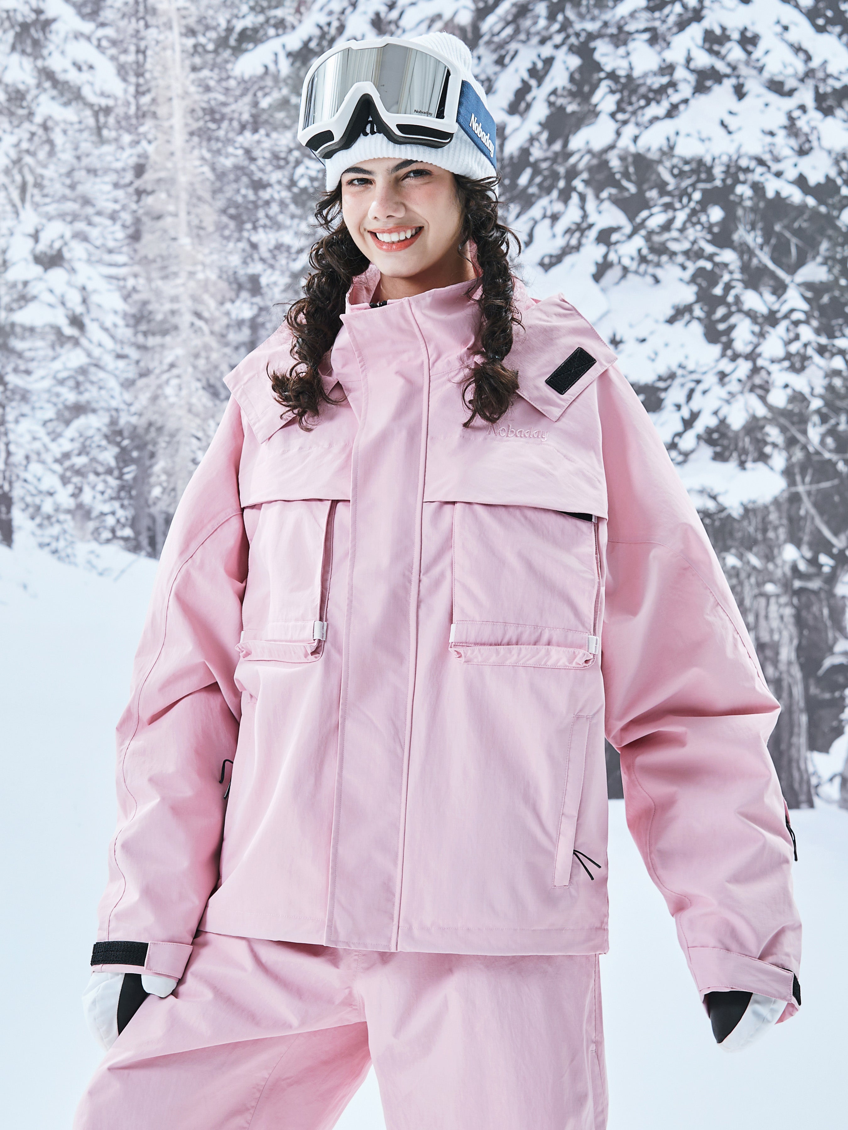 Women's Pure Free Drift Snow Jacket Pink