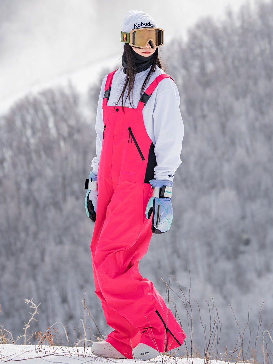 Women’s MaxExtreme Pro Snow Bib Pants Pink