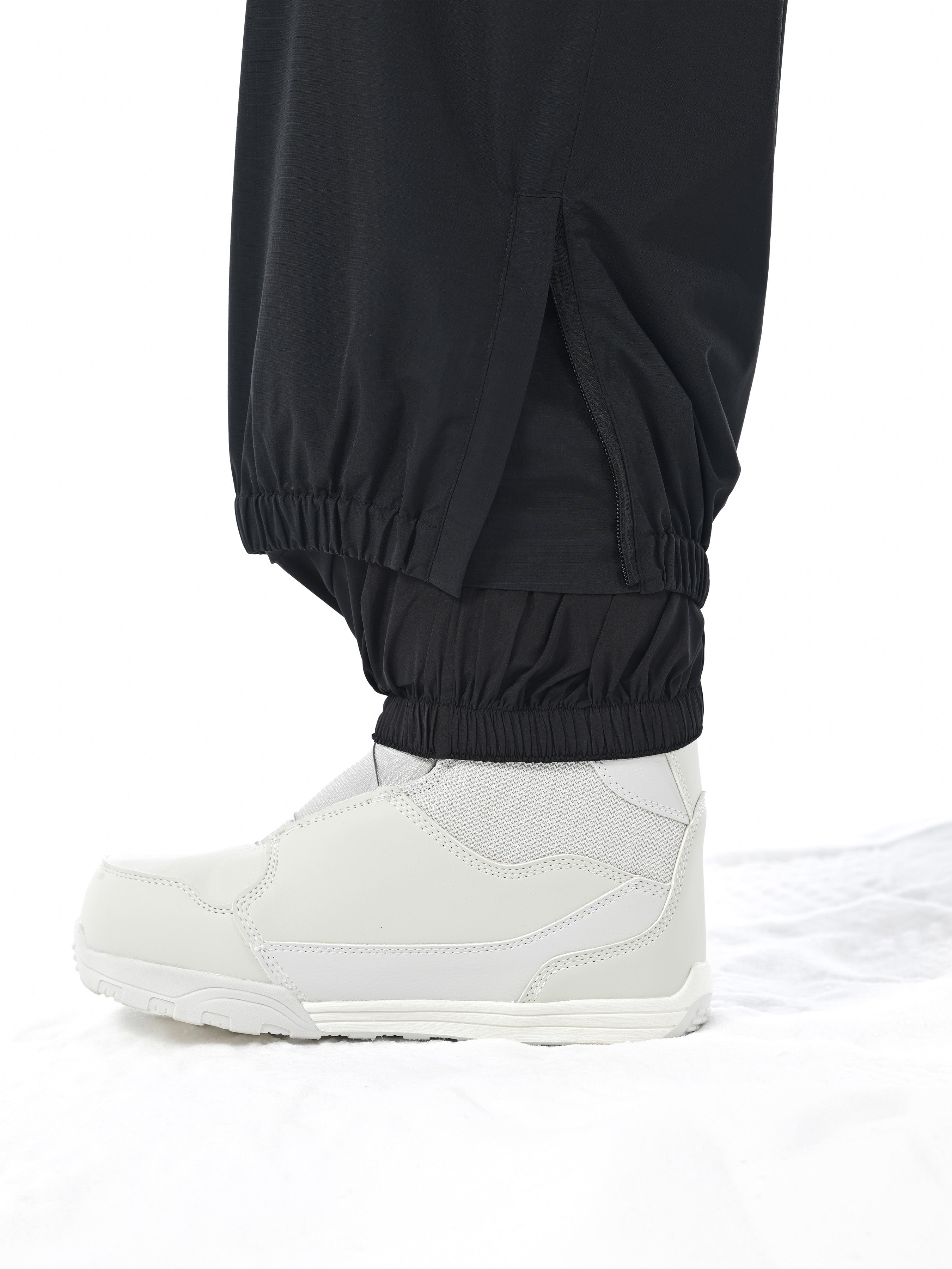 Nobaday Pure Free Baggy Snow Pants White