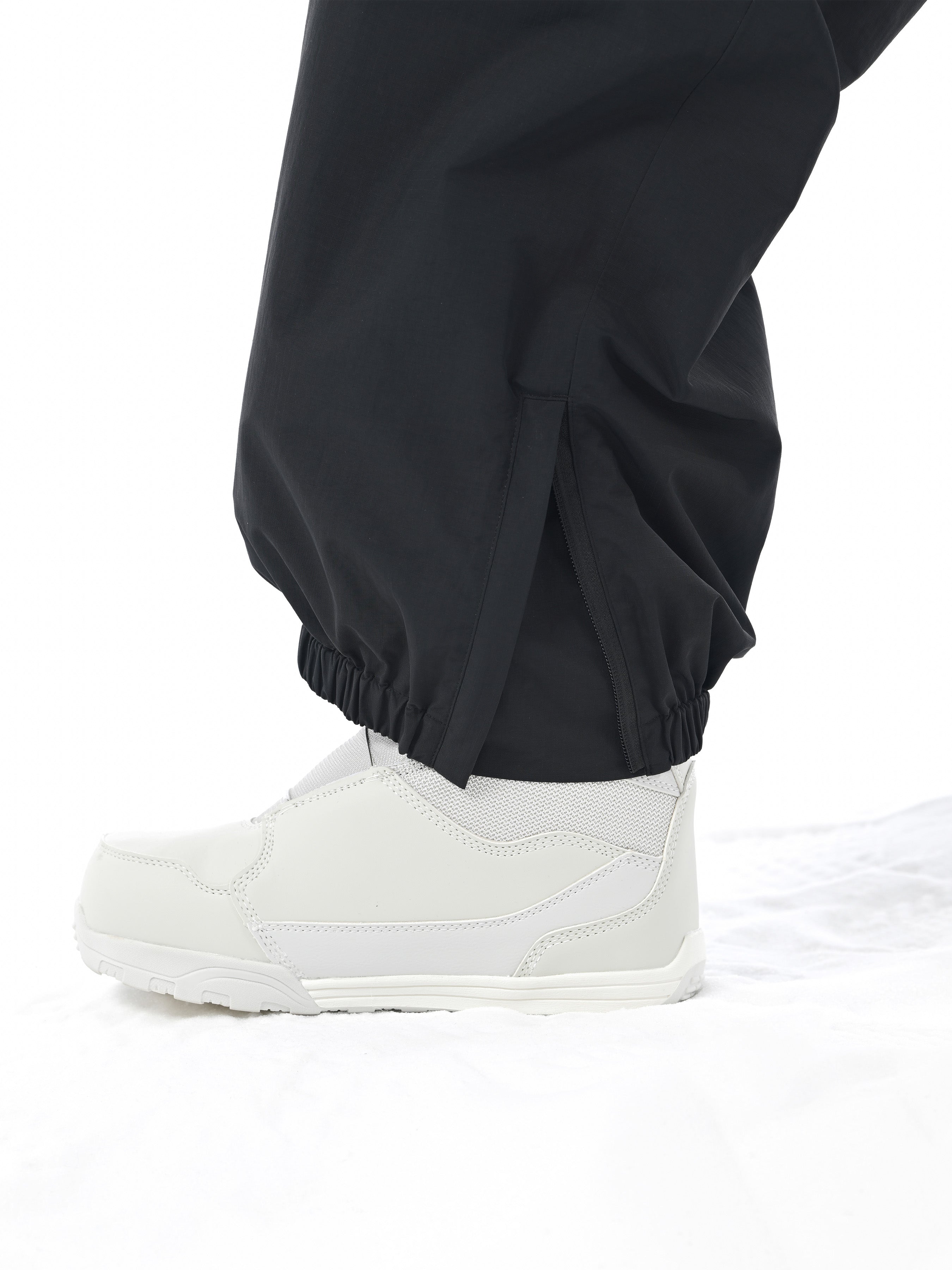 Nobaday Pure Free Baggy Snow Pants White