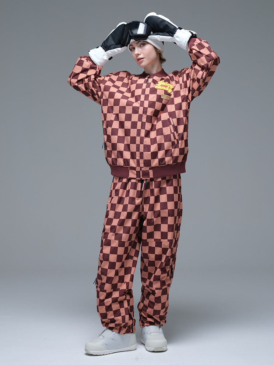 Women’s Juicy Prism Snow Pants Plaid