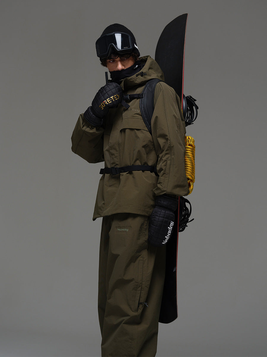 Men's Pure Free Dope Snow Jacket White