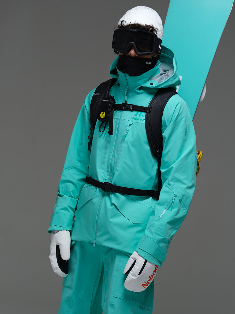 Men's ArcticStorm Freeride Zip-up 3L Snow Jacket