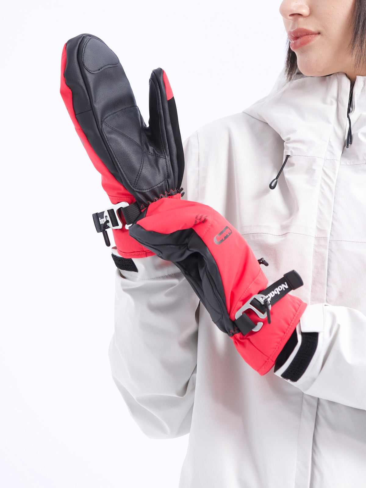 Nobaday COR Insulated Ski & Snowboard Mittens Pink
