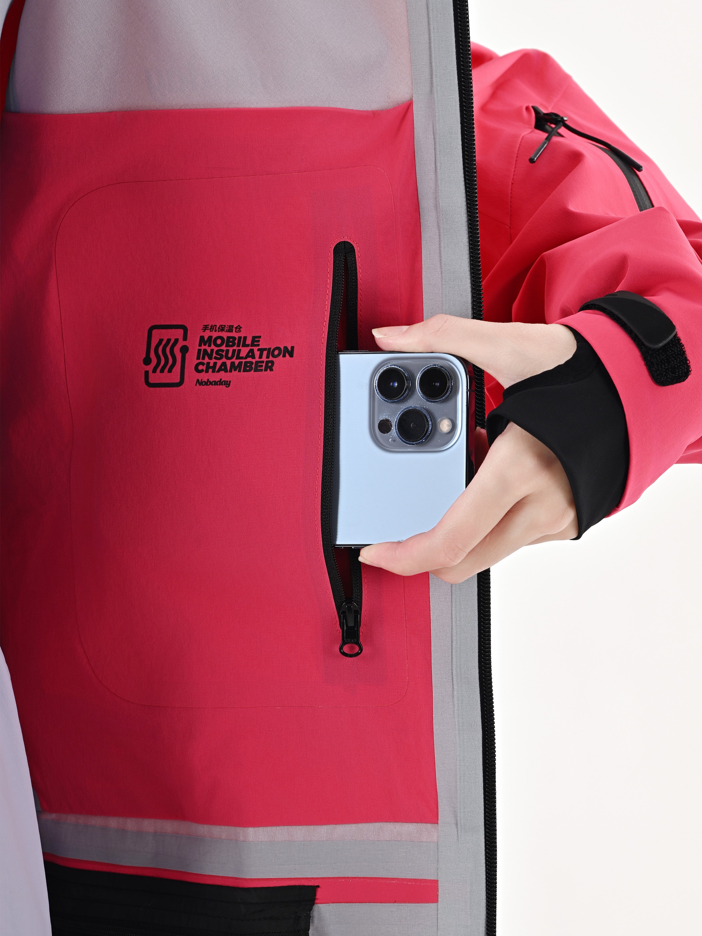 Women's SnowShield Pro 3L Snow Jacket Ice Blue