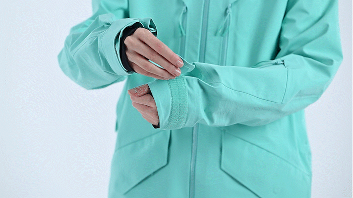 Adjustable Cuffs with Wrist Gaiters