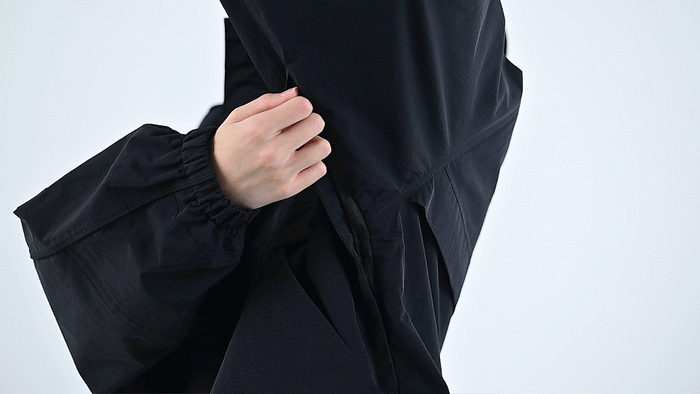 Underarm Ventilation Zippers