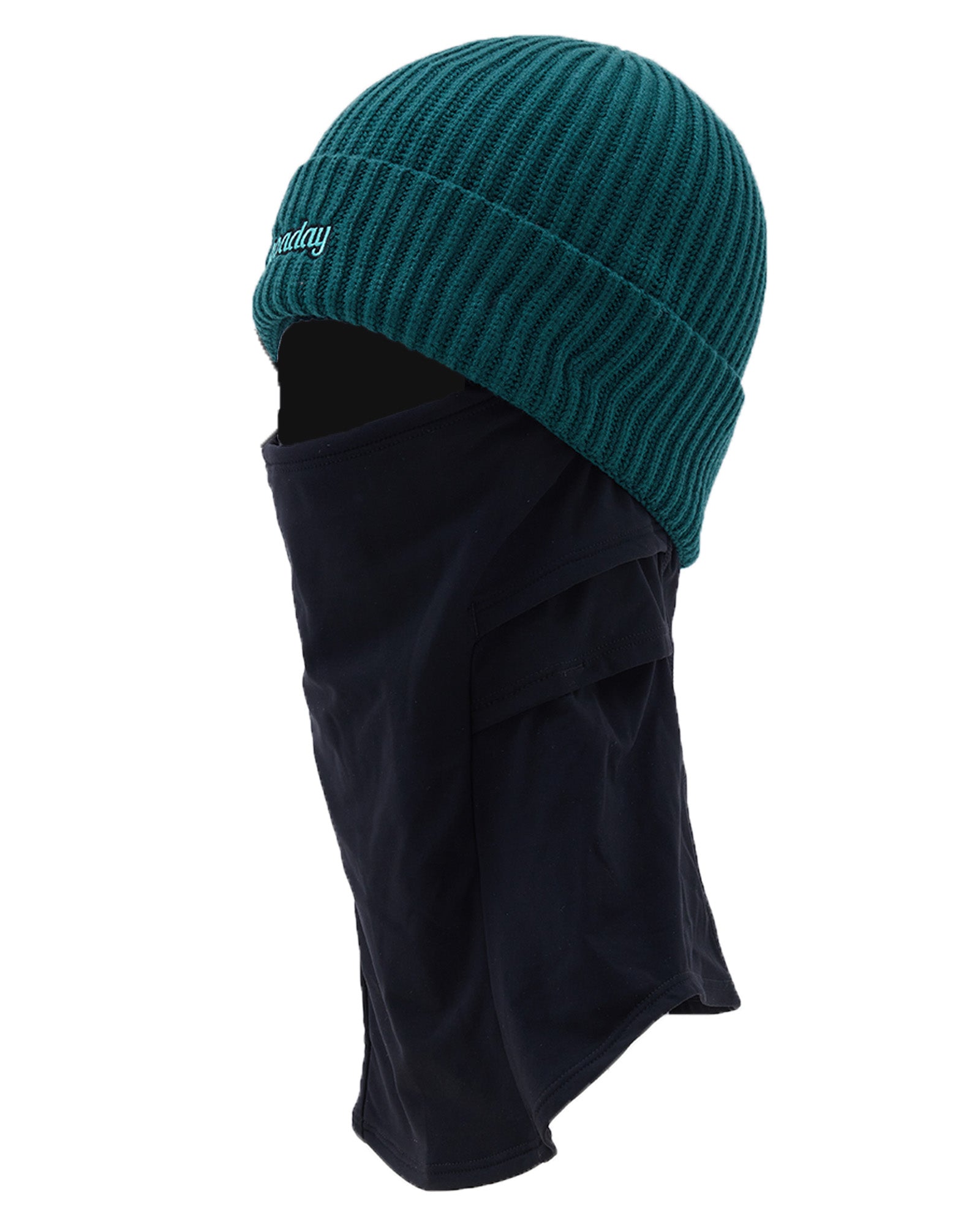Nobaday 2-in-1 Knit Beanie Face Mask Khaki