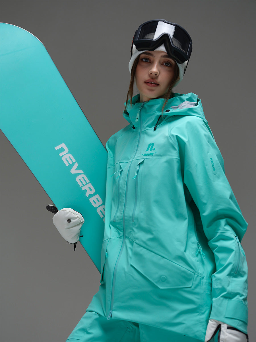 Women's ArcticStorm Freeride Zip-up 3L Snow Jacket