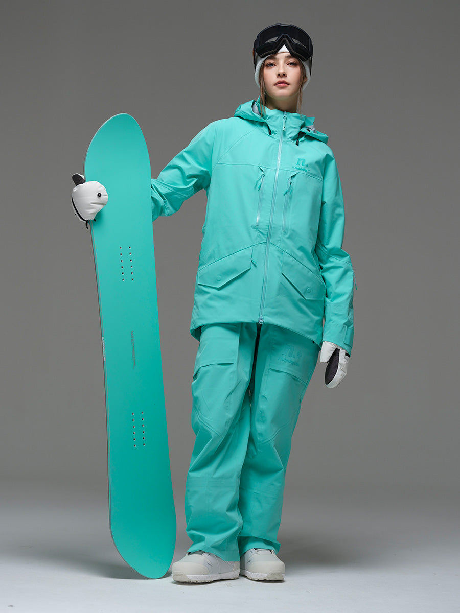 Women's ArcticStorm Freeride Zip-up 3L Snow Jacket