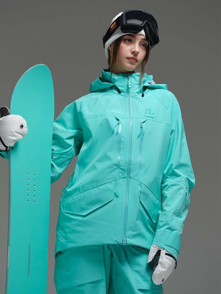 Women's ArcticStorm Freeride Zip-up 3L Snow Jacket