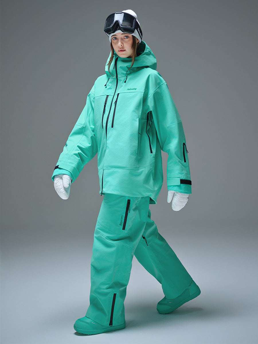 Women’s Pure Free Sky 3L Snow Pants Blue