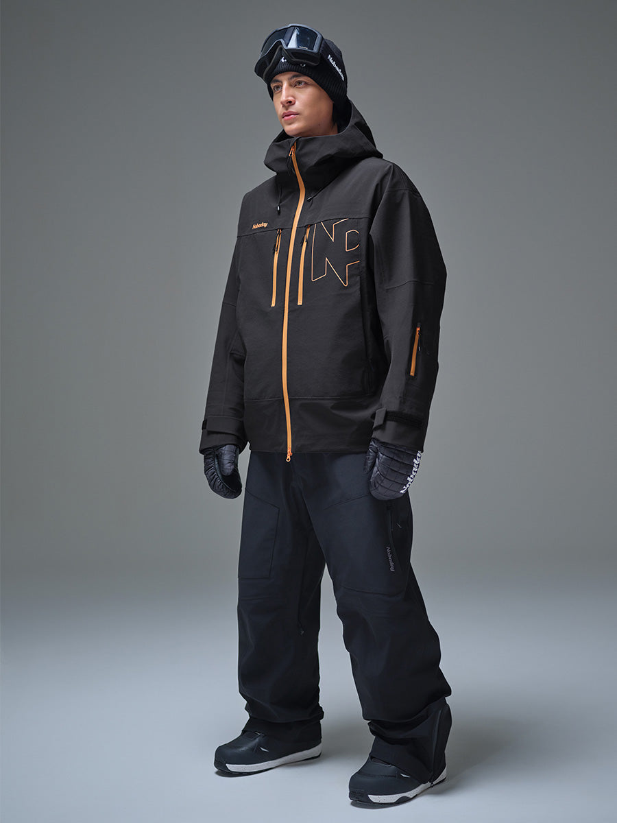 Men's Pure Free Sky 3L Snow Pants Nobaday Blue