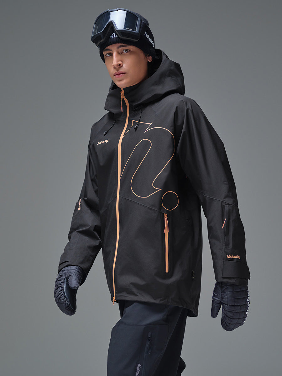 Men’s GORE-TEX Performance Snow Jacket Black