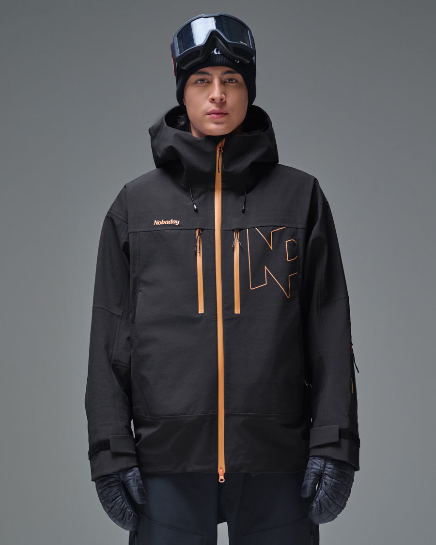 Men’s Pure Free Apex 3L Snow Jacket Black