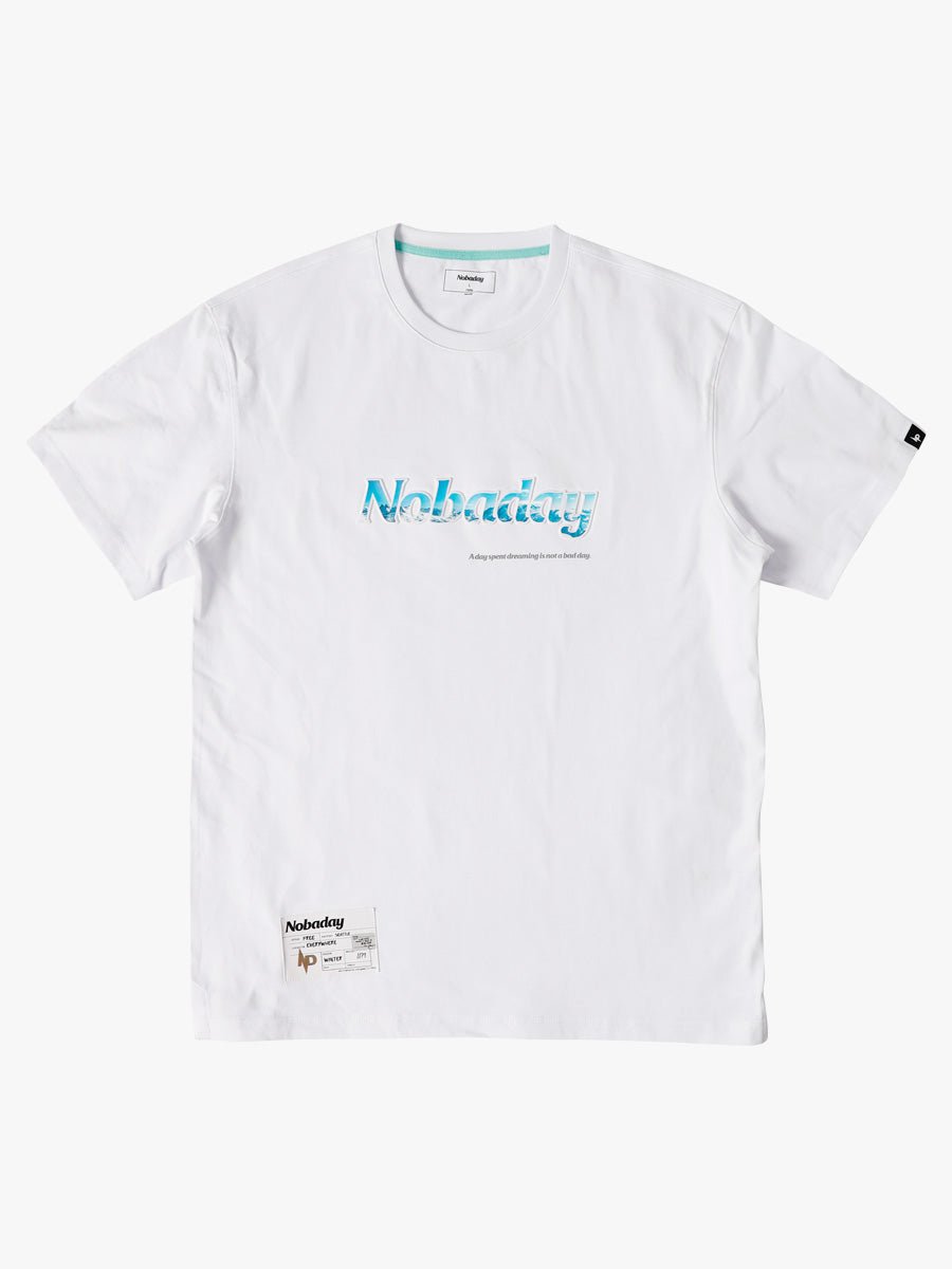 Nobaday Snow Valley Logo T - shirt - NOBADAY