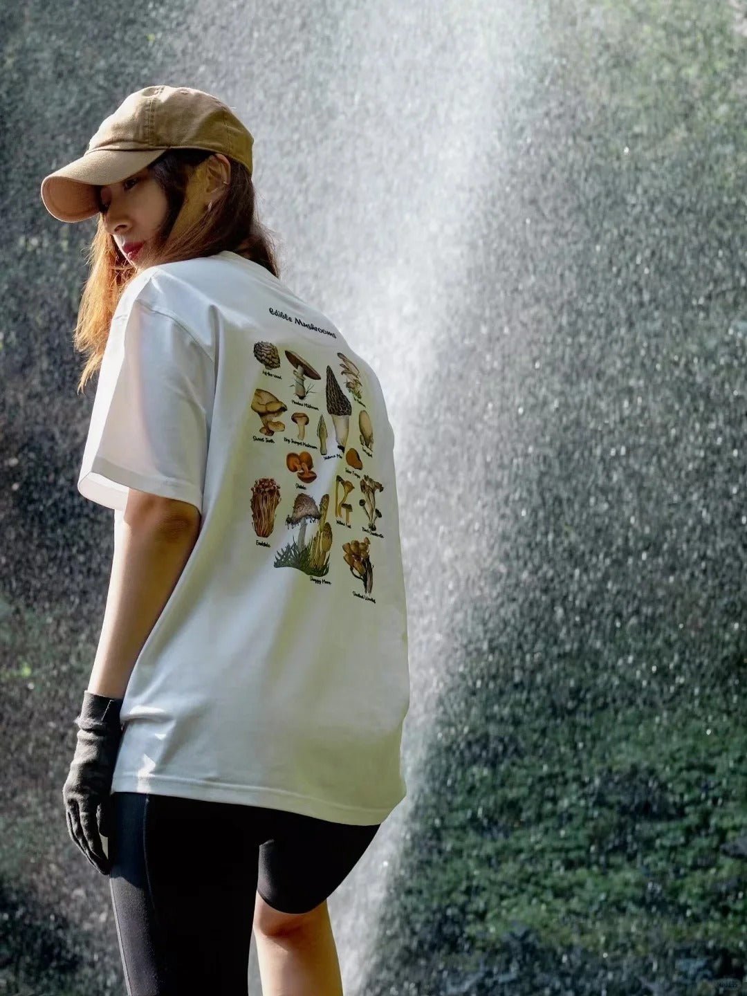 NOBADAY T - BOX MUSHROOM SUMMER OUTDOOR T - SHIRT - NOBADAY