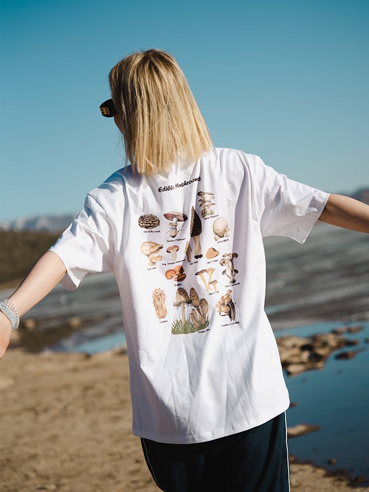 NOBADAY T - BOX MUSHROOM SUMMER OUTDOOR T - SHIRT - NOBADAY