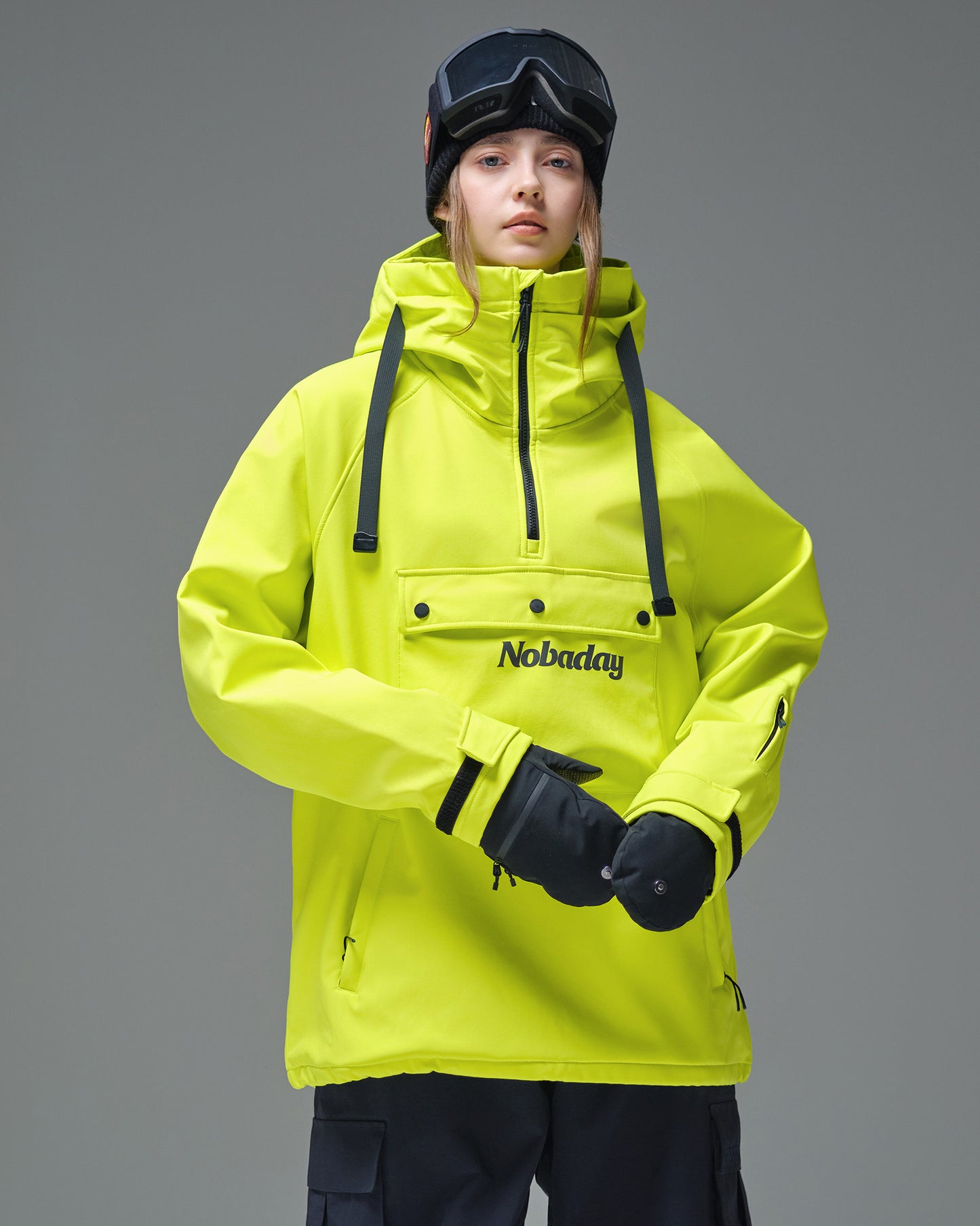 Women's Pure Free Softshell Fleece Hoodie Green