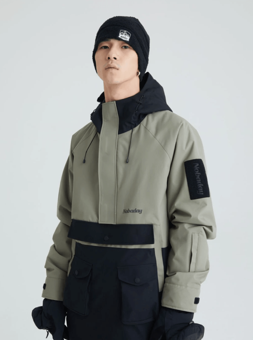 SALE Nobaday OVERALL OLIVE ANORAK snow JACKET NOBADAY