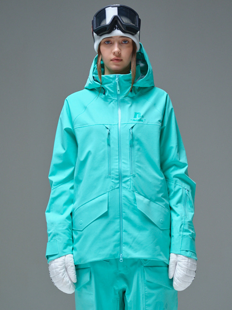 Women's ArcticStorm Freeride Zip-up 3L Snow Jacket