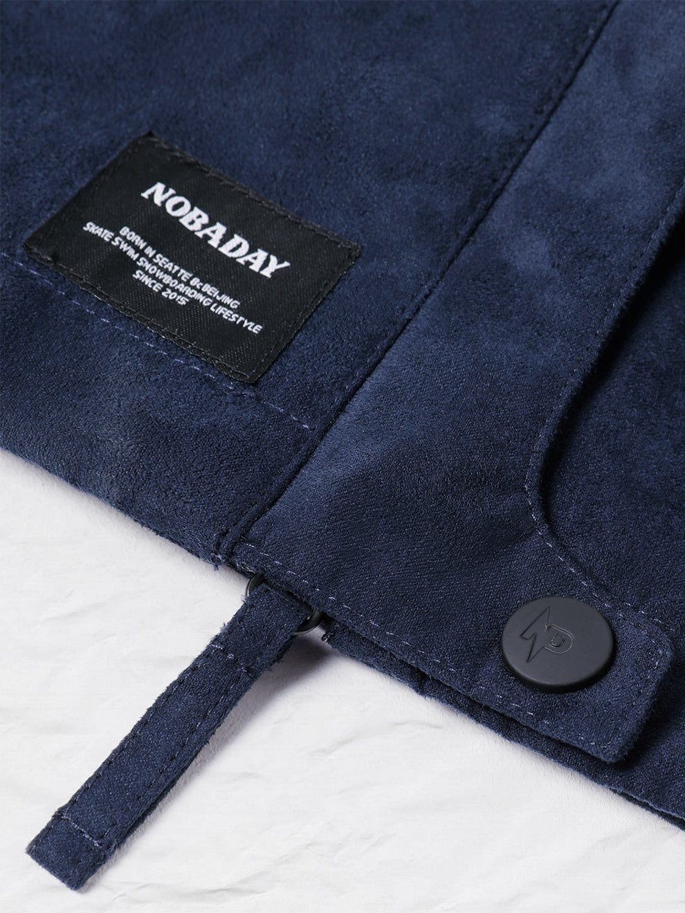 NBD SUEDE ANORAK JACKET