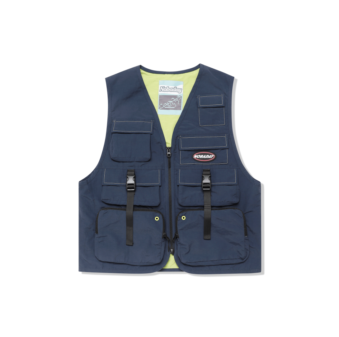 NOBADAY CARGO VEST NAVY - NOBADAY