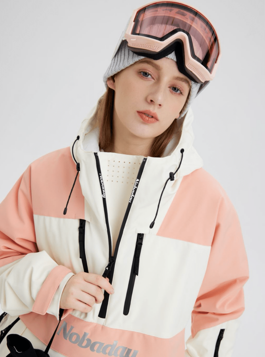 Womens pink cheap anorak jacket