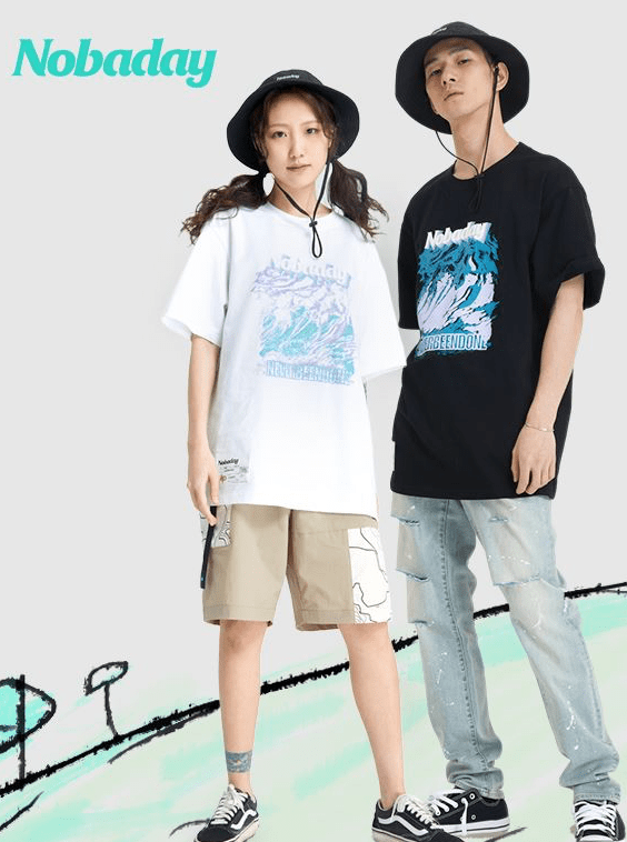 Nobaday Snow Mountain Tee - NOBADAY