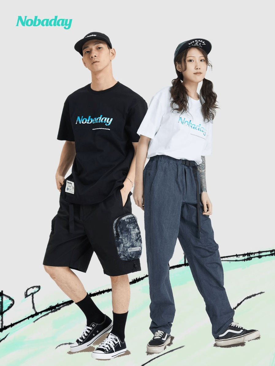 Nobaday Snow Valley Logo T-shirt - NOBADAY