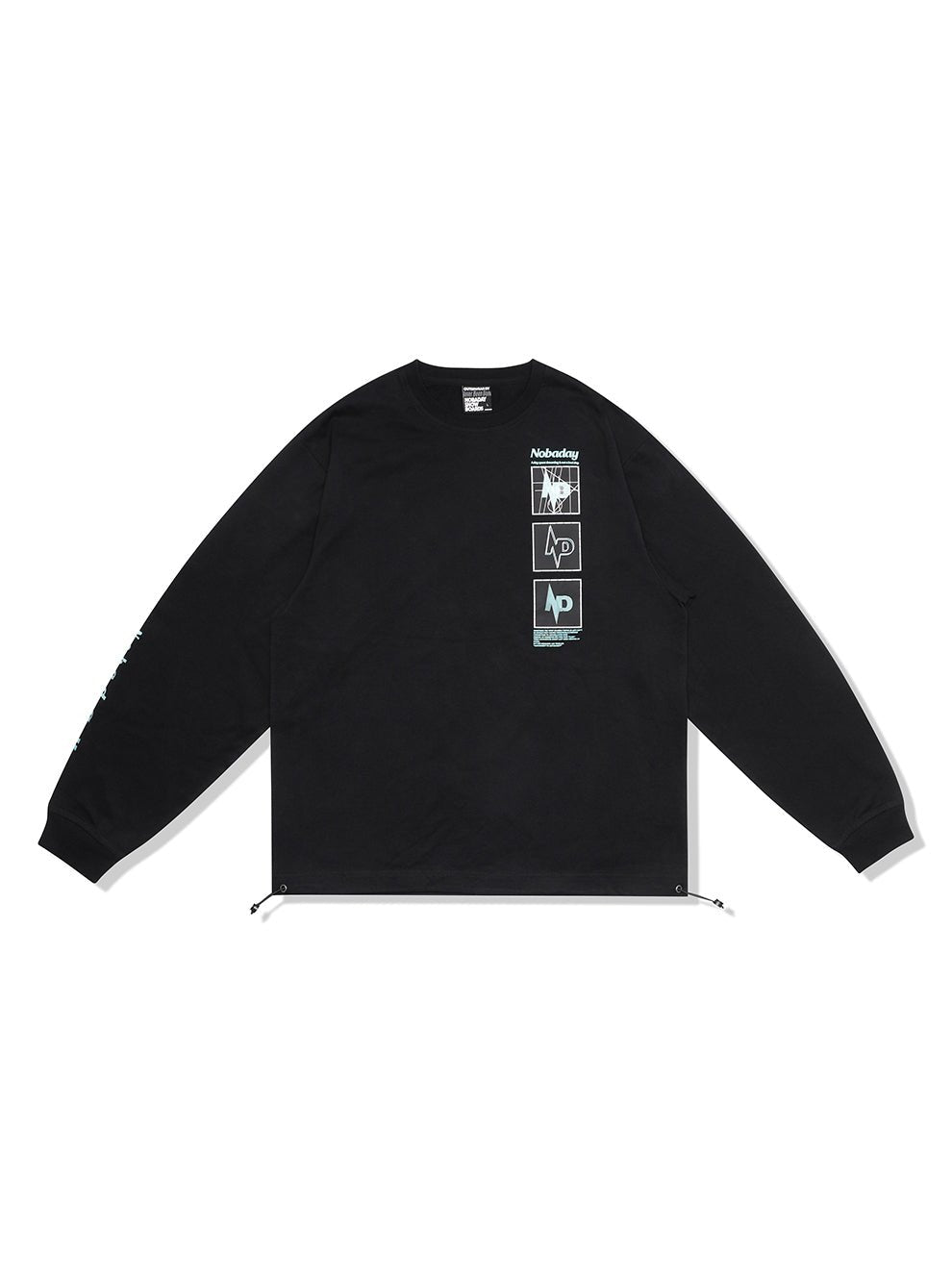 Nobaday SPACE TUNNEL LONG SLEEVE TEE - NOBADAY