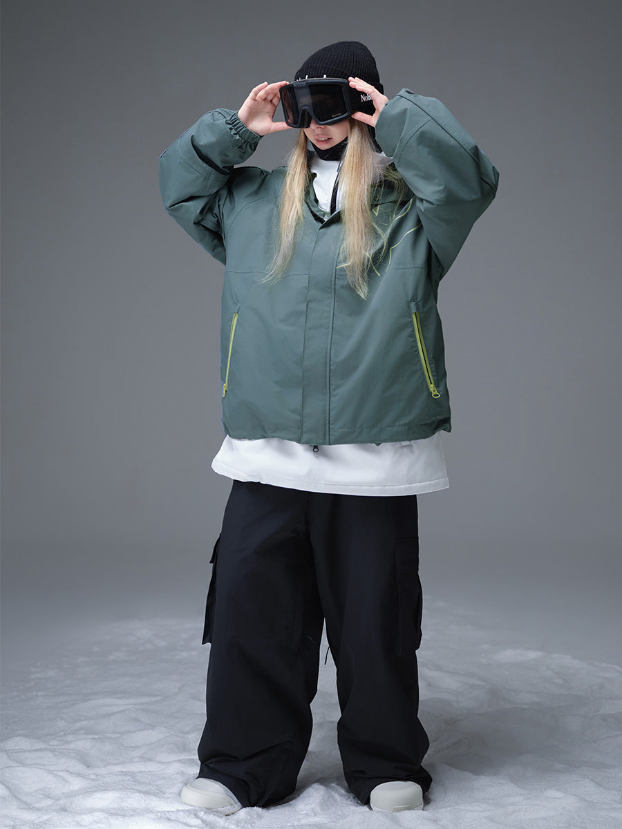 Women's Pure Free Active Snow Jacket Green