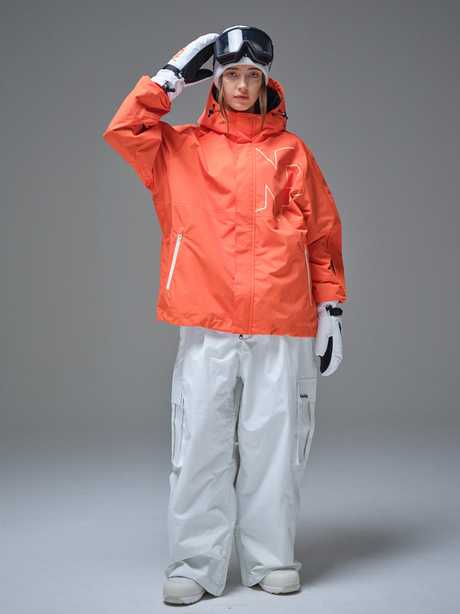 Women’s Pure Free Active Snow Jacket Orange